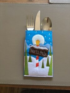 Cutlery holder North pole - ITHWL