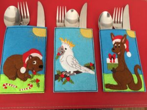 Aussie cutlery holders - ITHWL